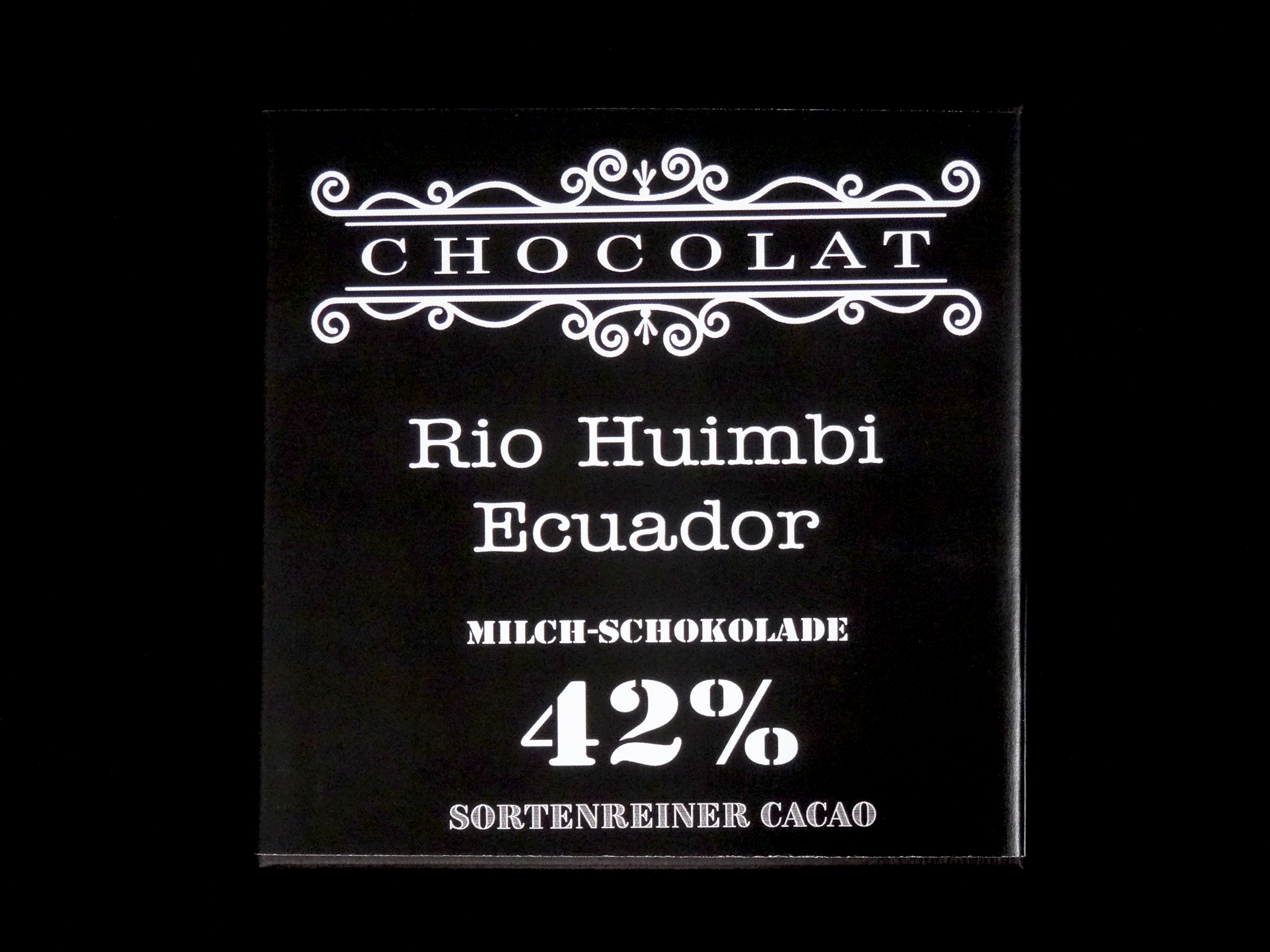 Grand Cru Tafelschokolade Rio Huimbi Ecuador 42%