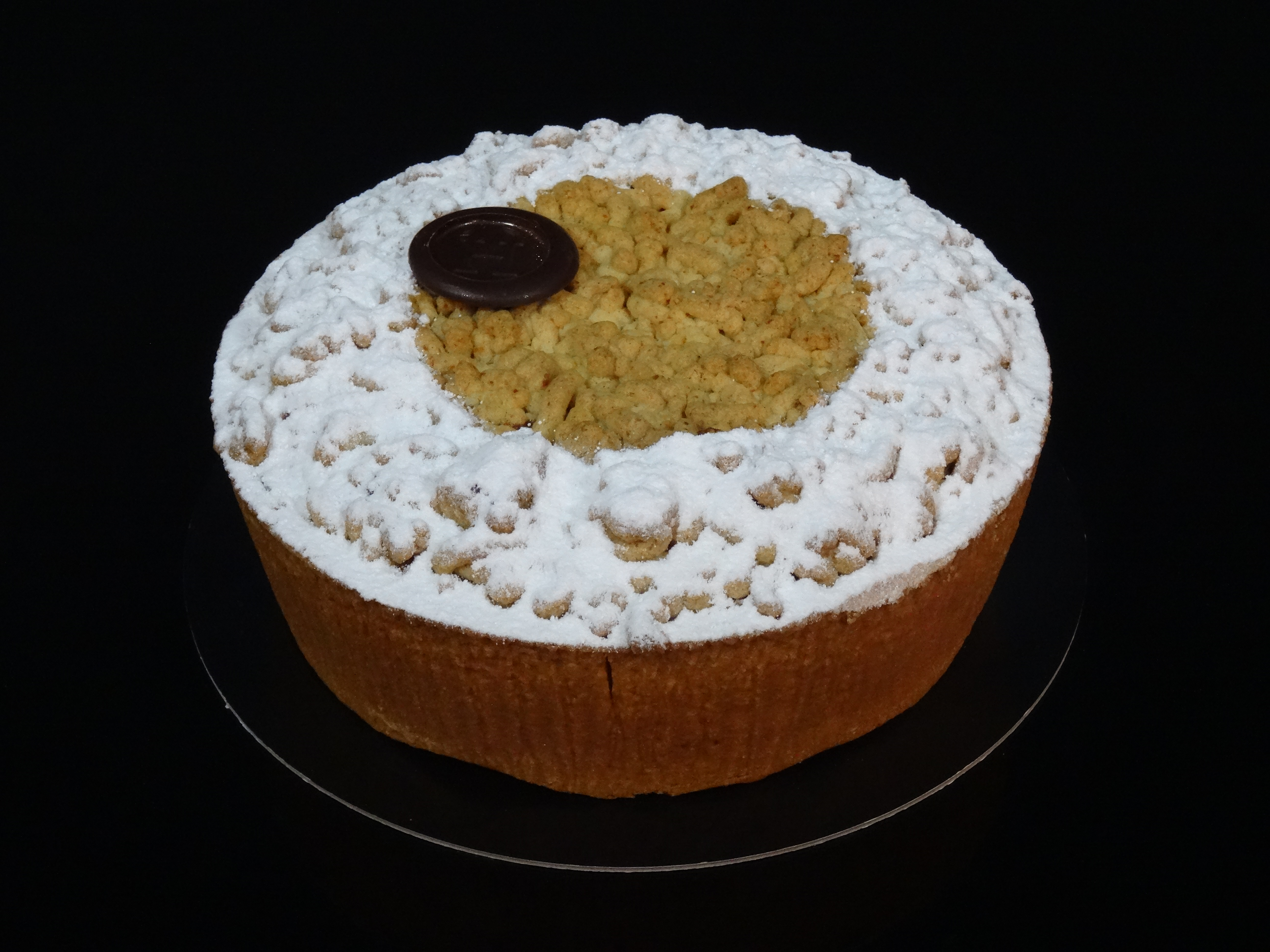 Aprikosen-Kirschen-Streusselkuchen