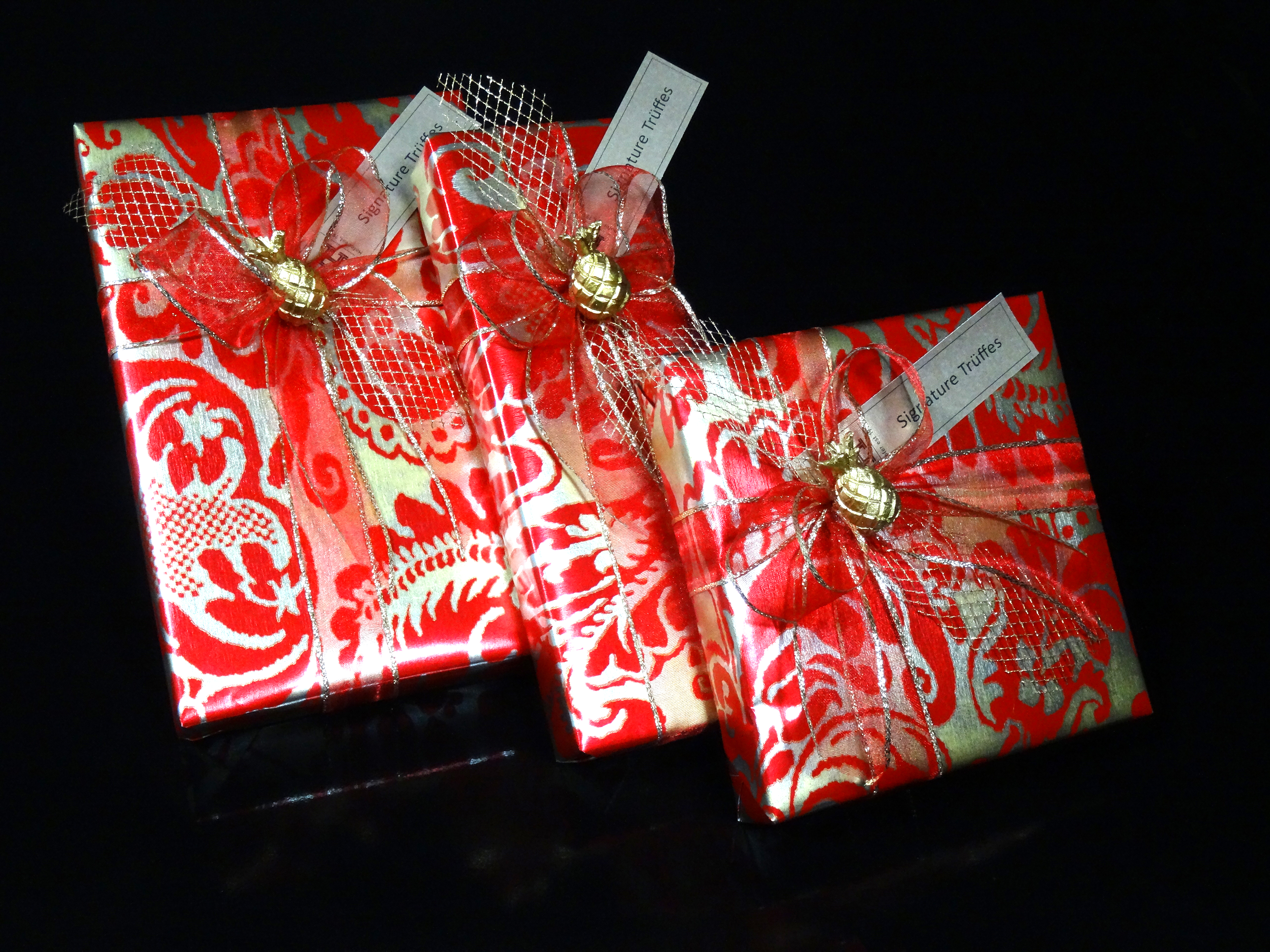 gemischte Truffes in Geschenkverpackung