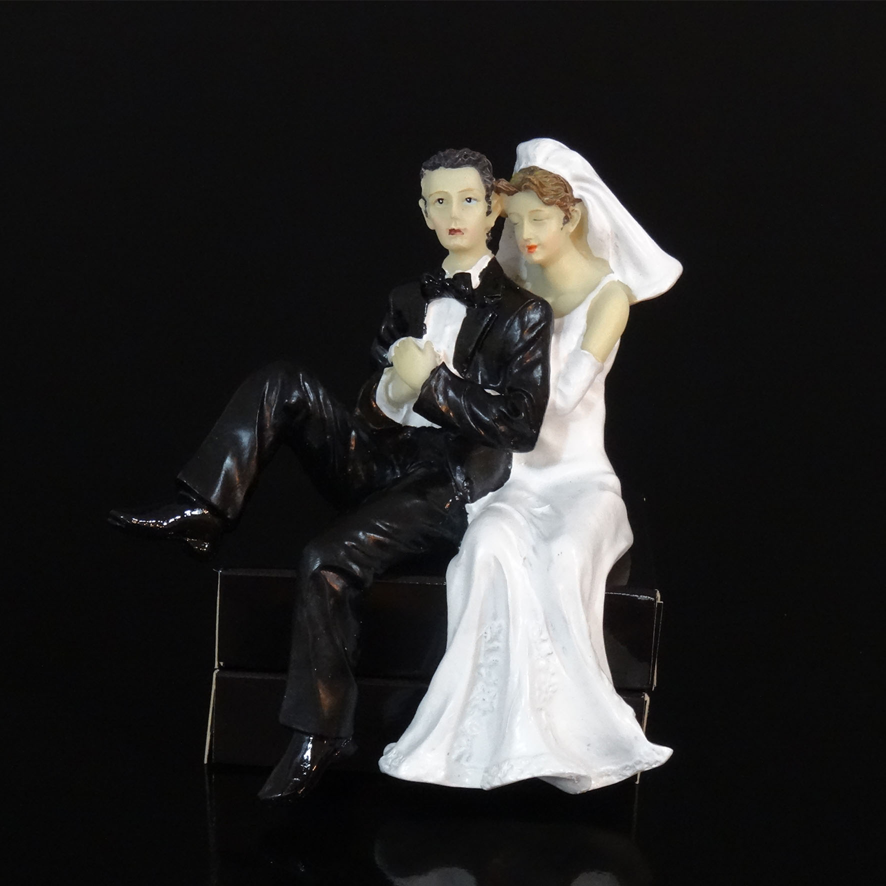 Hochzeitspaar "Kantenhocker"