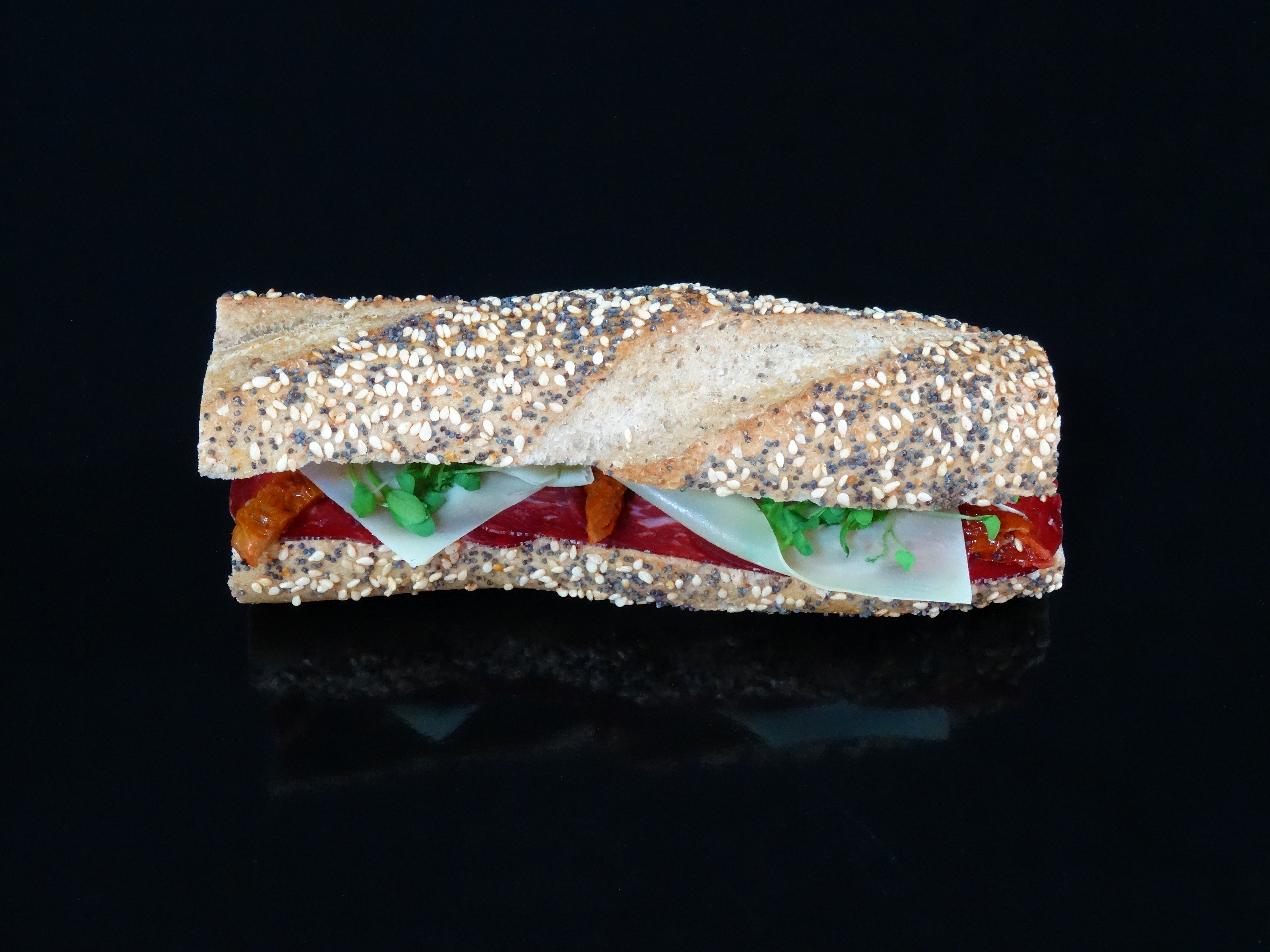 Baguette-Sandwich Bresaola (Rind)