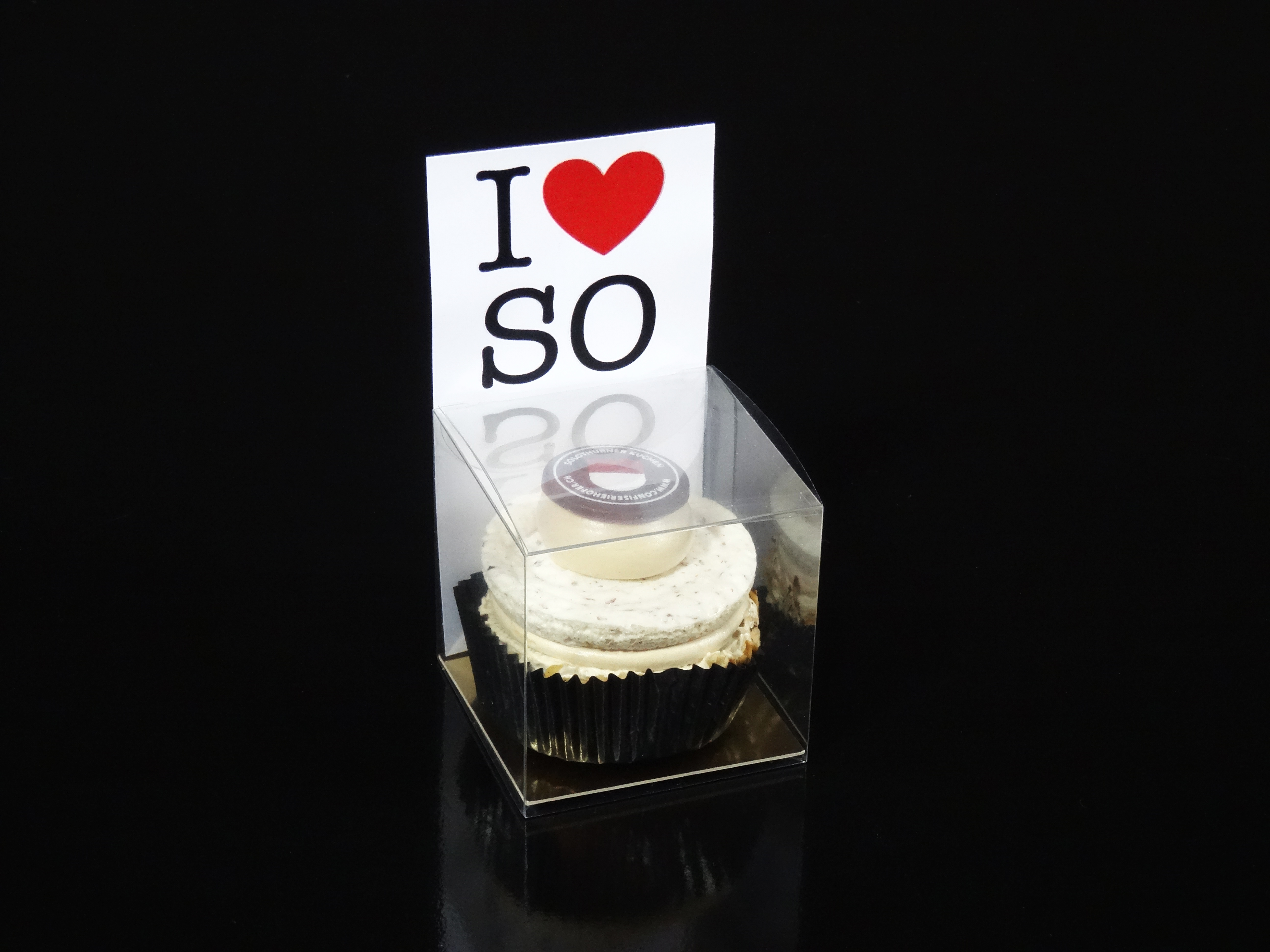 Mini Solothurner Kuchen "I ♥ SO" in Box