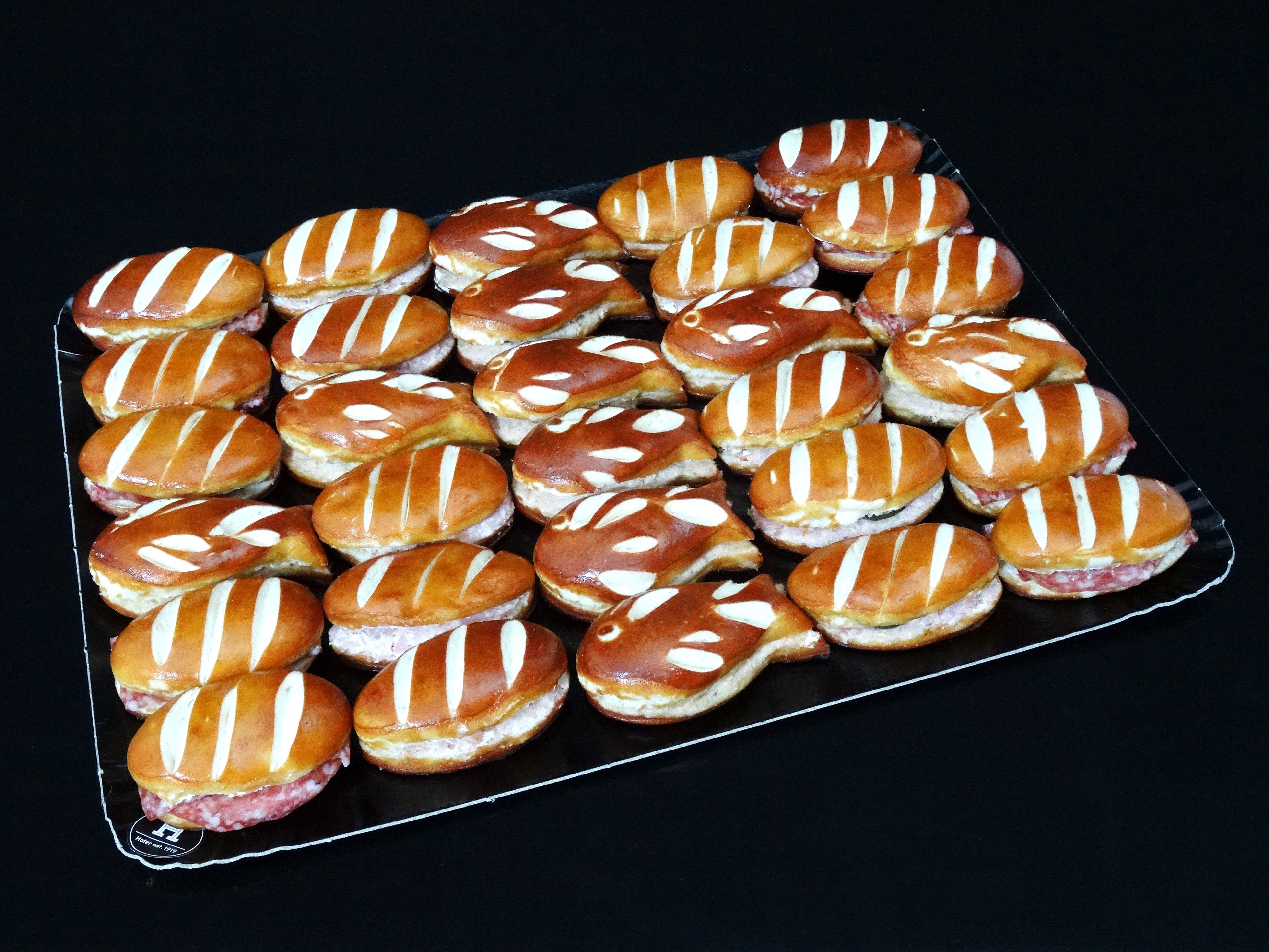 Mini-Laugen-Sandwiches